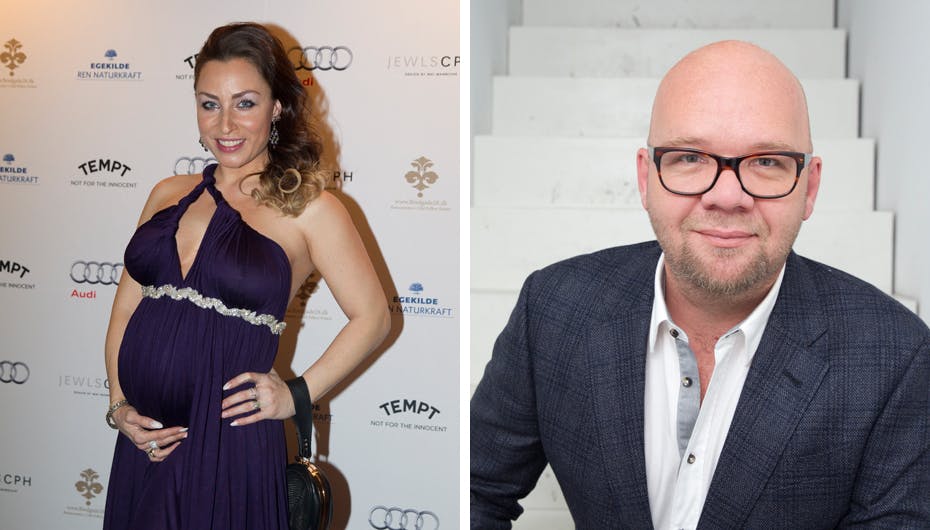 Lars Hjortshøj jokede som altid til aftenens Danish Beauty Award