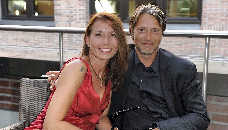 Hanne Jacobsen og Mads Mikkelsen har været gift siden 2000