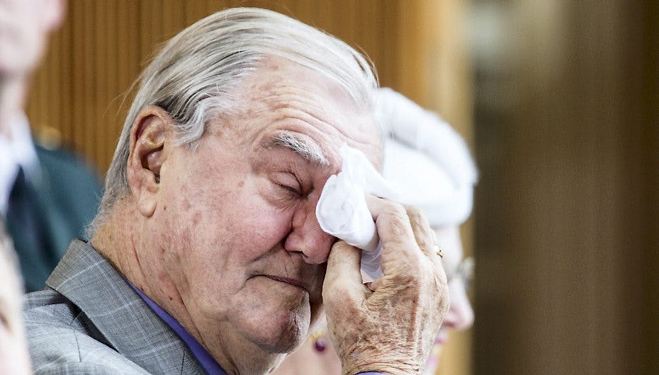 Prinsgemalen har været på hospitalet – to gange. Her ses han få dage, før han lagde sig syg forud for dronningens dfødselsdag