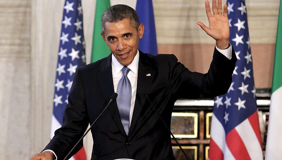 Barack Obama kan sin pophistorie