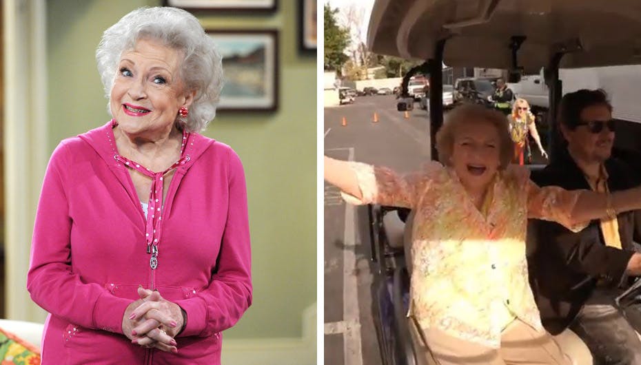 Betty White blev i den grad hyldet på sin 93 års fødselsdag