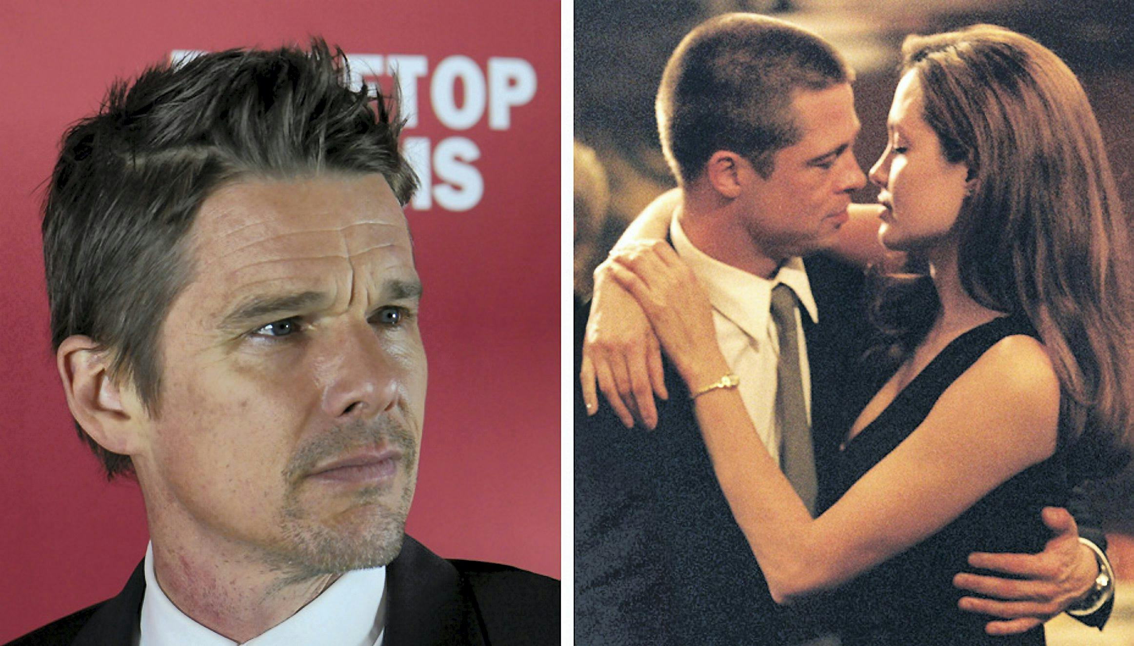 Ethan Hawke har en forklaring på, hvordan det i 2004 lykkedes Angelina Jolie at negle Brad Pitt fra Jennifer Aniston
