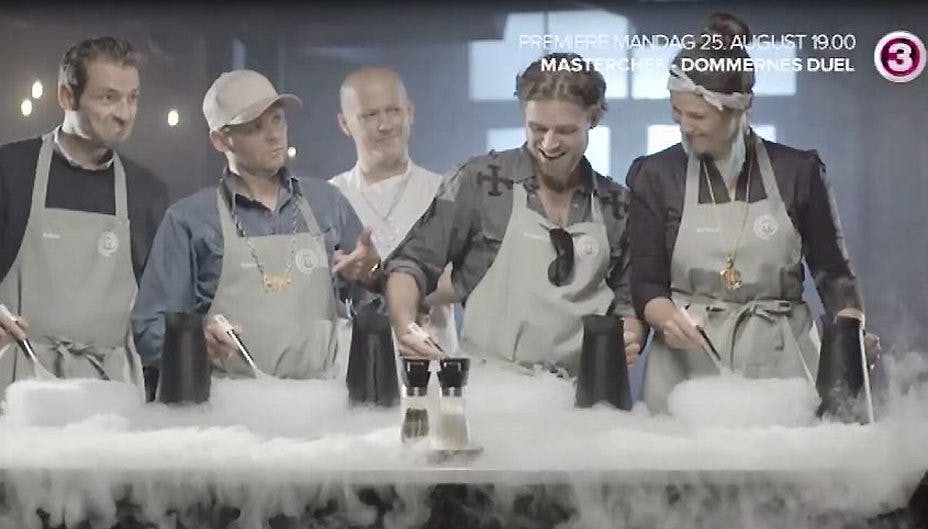 MasterChef begynder mandag aften kl. 19:00 på TV3