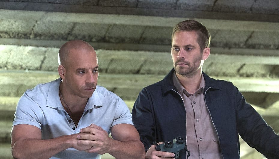 Vin Diesel sammen med Paul Walker i "Fast & Furious 6".