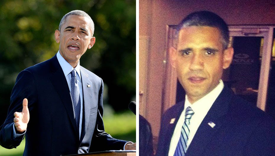 Louis Ortiz fandt i 2008 ud af, at han ligner en vis præsident - og nu lever af det!