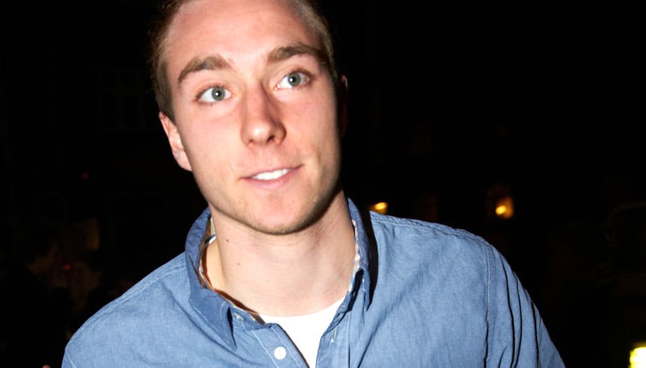 Boldjongløren Christian Eriksen har været i studiet og indpille en sang