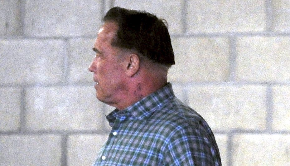 Arnold Schwarzenegger lever - hvad håret angår - i 90' erne.