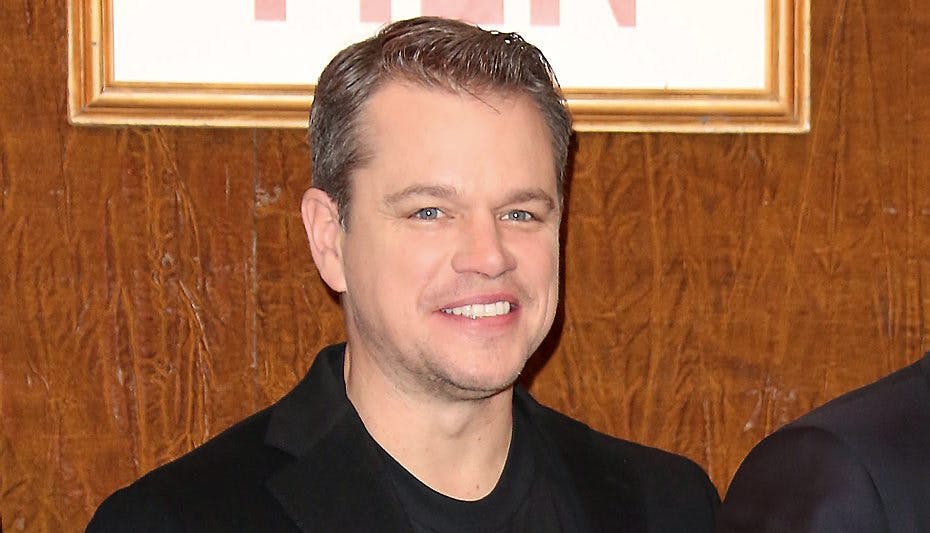 Matt Damon læser ikke altid sine manuskripter igennem, inden han siger ja.