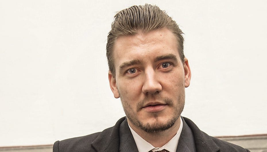 Nicklas Bendtner fik lidt tid sammen med med sin søn.