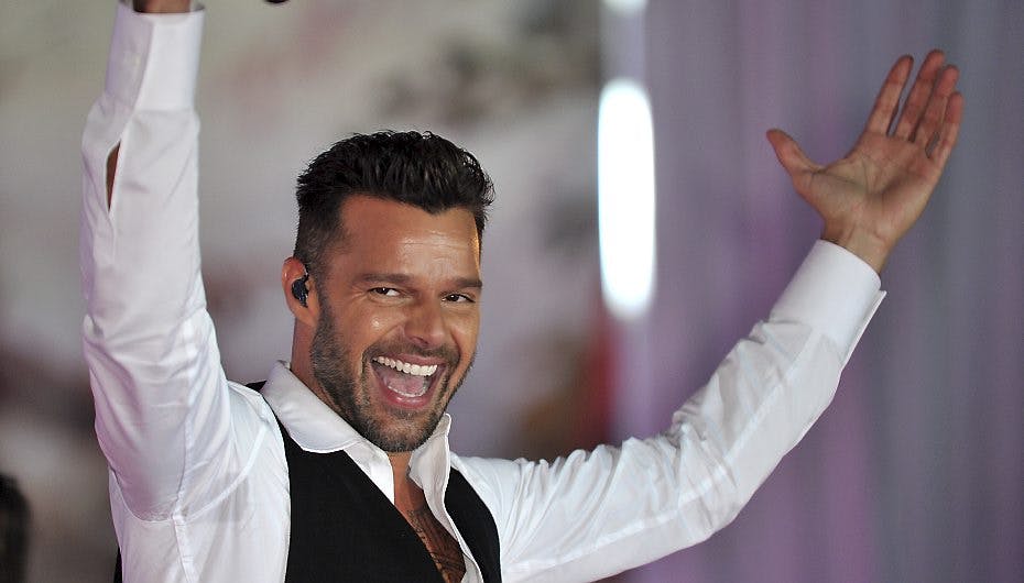  Ricky Martin synes, det er nemt at være far