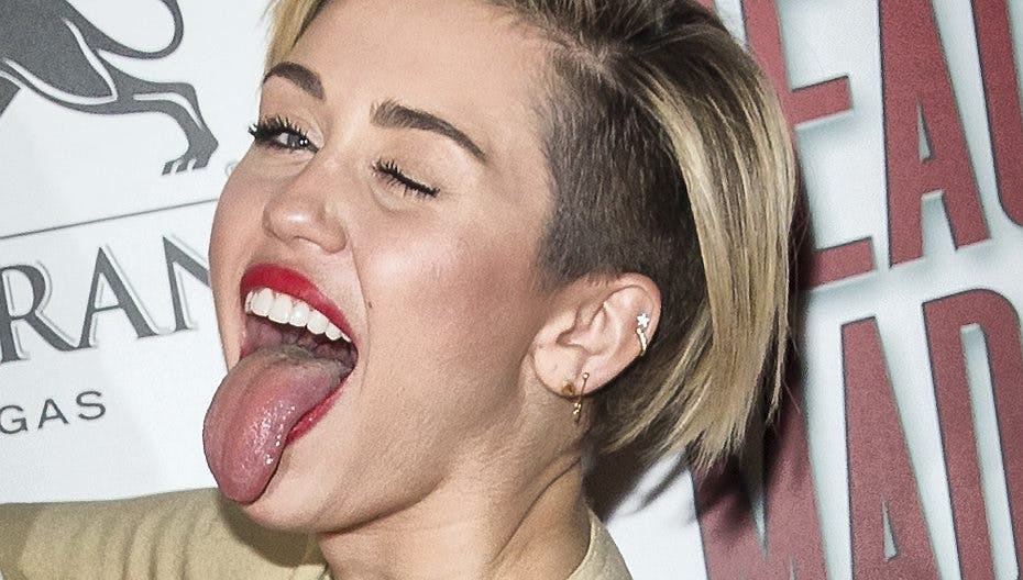 Skandalesangerinden Miley Cyrus har indtaget vores hovedstad