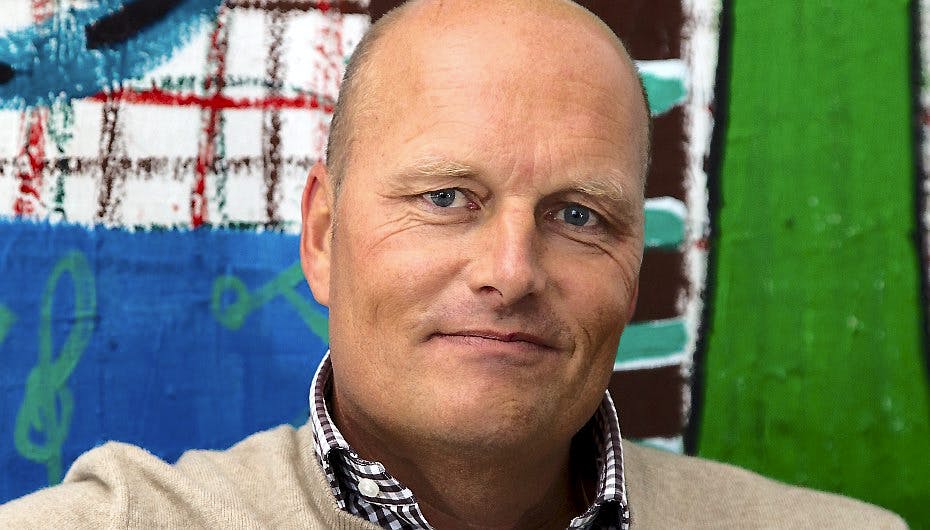 Bjarne passer på, at han ikke bli'r for tyk