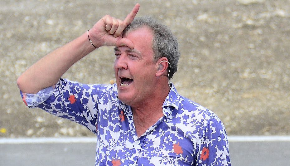 Jeremy Clarkson får ikke lov at vende tilbage til sin værtsrolle på "Top Gear"
