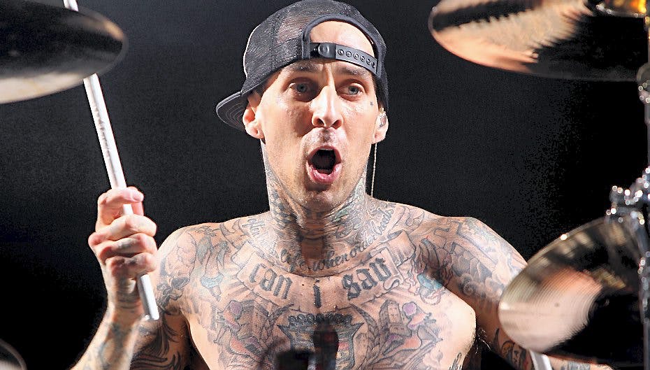 Travis Barker bor noget utraditionelt.