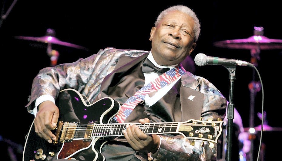 B.B. King kan stadig spille legendarisk godt på en guitar