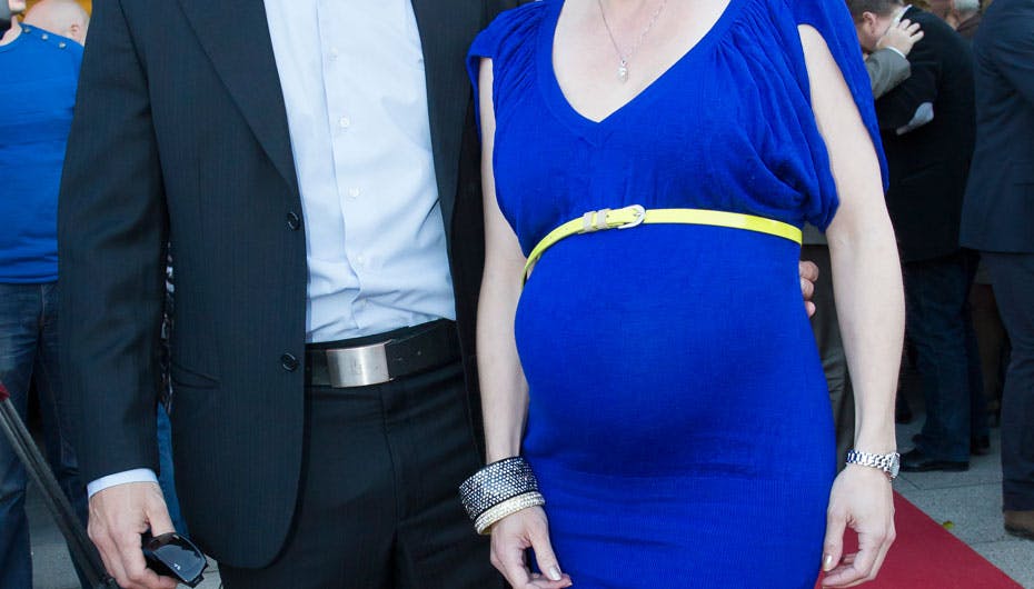 Først for nylig afslørede parret, at de venter sig igen. Nu er det også nærmest umuligt at skjule graviditeten