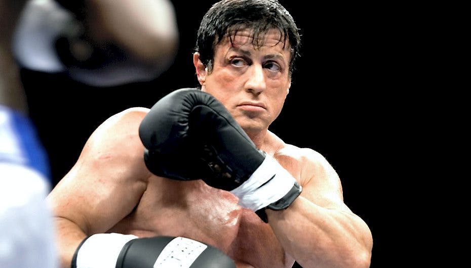 Sylvester Stallone var kendt i rollen som bokseren Rocky Balboa