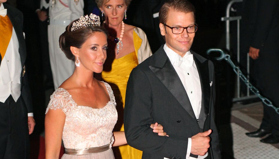 Prinsesse Marie tog til bal med svensk prins