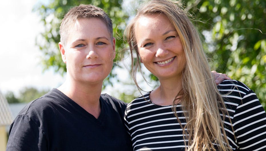 43-årige Dorthe fejdede benene væk under 40-årige Christina Sederqvist, der ikke havde regnet med, at hun var til piger