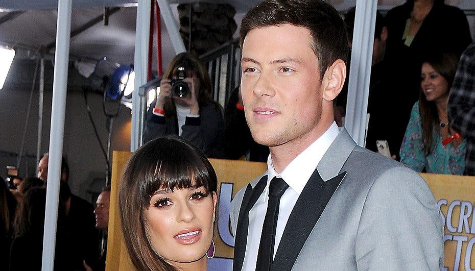 "Glee"-stjernen dannede par med kollegaen Lea Michele