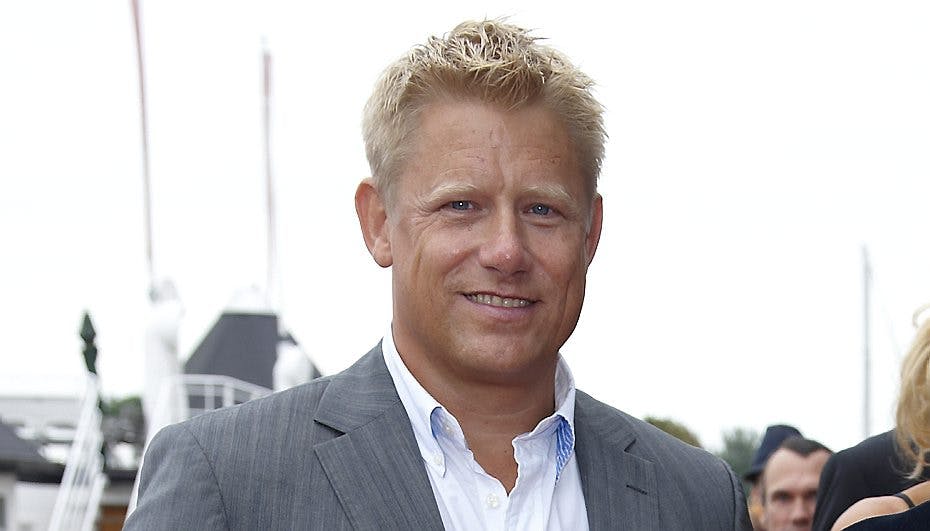 Peter Schmeichel har rigeligt at se til