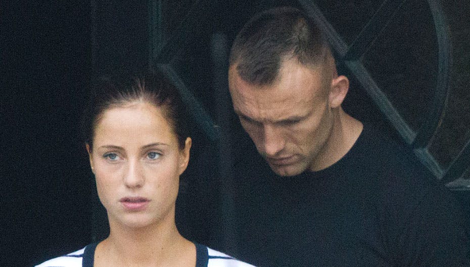 Nu må babyen gerne snart komme. Mikkel Kessler og Lea Hvidt er klar til fødslen