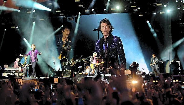 Danske kendte brugte Twitter og Instagram til at fortælle om deres oplevelse af Rolling Stones torsdag aften