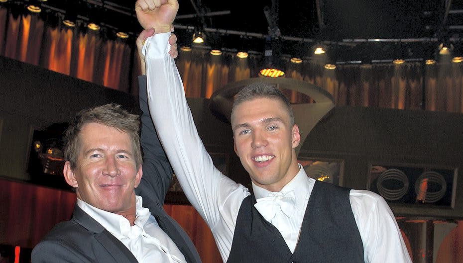 Så gik den ikke længere for boksehugget Anders Krogh.