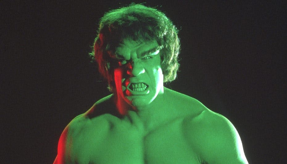 Hulken er kendt for sit aggressive temperament, og dette karaktertræk ligger åbenbart ikke langt fra skuespilleren Lou Ferrigno selv