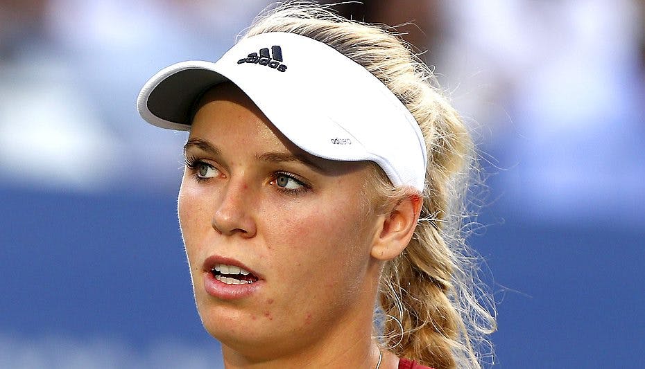 Wozniacki spillede med Roma-stjerner