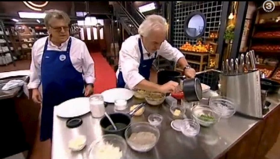 Jørgen og Noller Olsen får travlt i finalen i MasterChef MGP