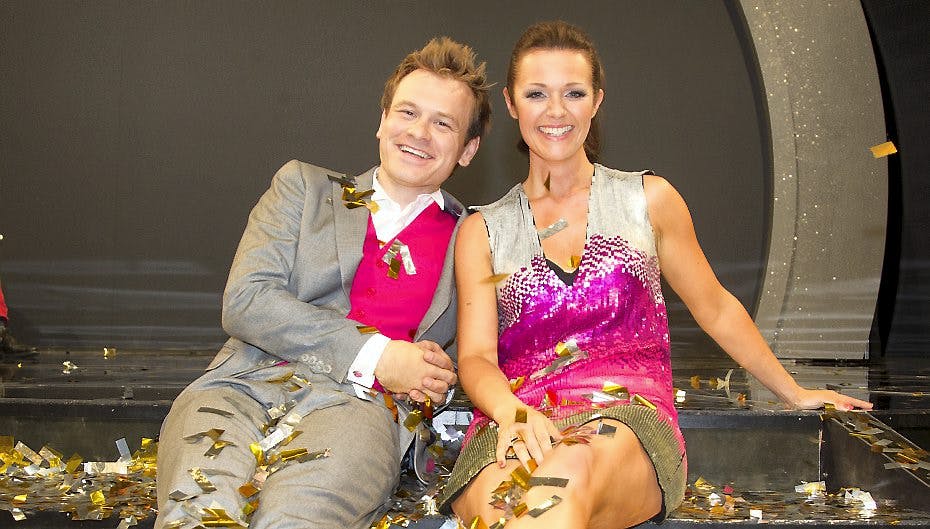 Christian Fuhlendorff og Christina Bjørn klæder både hinanden og fredag aften.