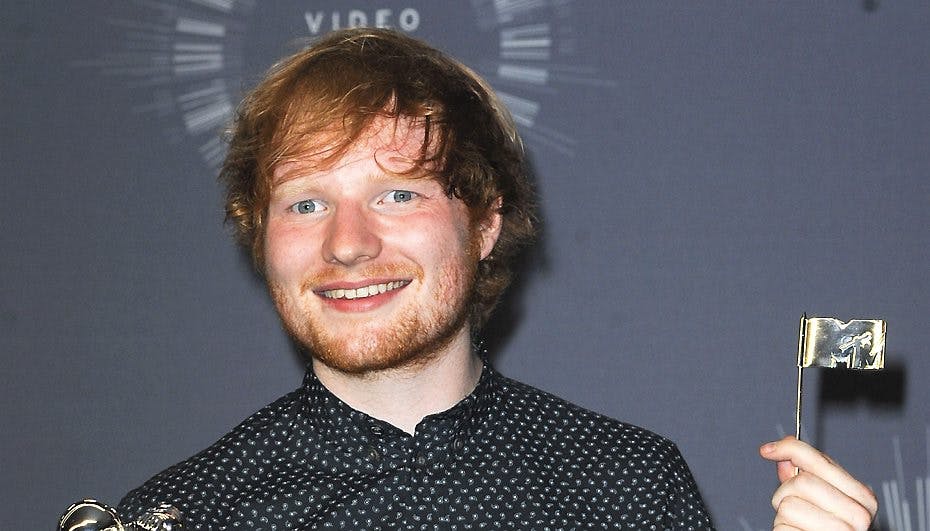 Ed Sheerans gennembrud kom med hittet "Sing"