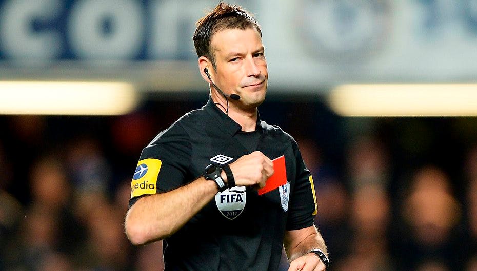 Mark Clattenburg er dømt ude fra weekendens kampe i Premier League