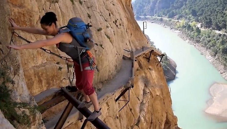 El Caminito del Rey har været skyld i flere dødsfald