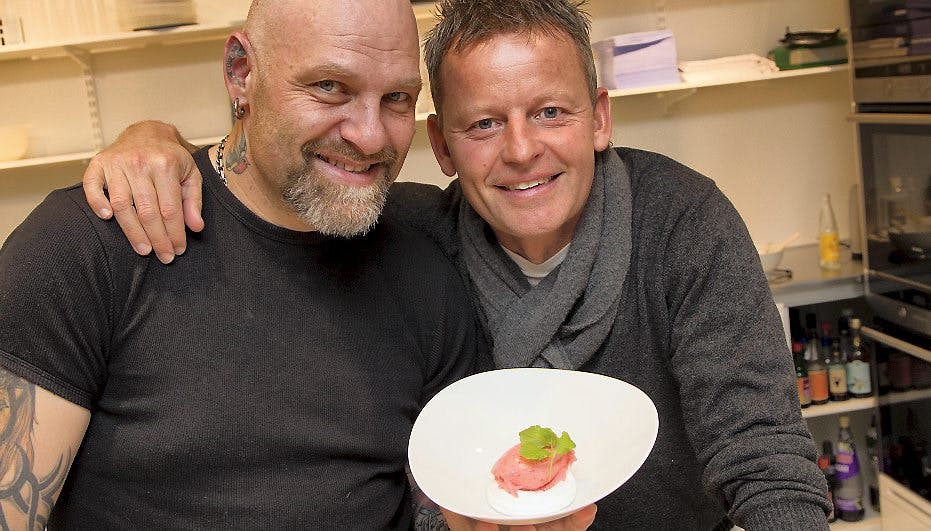 Mad den skaldede koks hjælp fik Bubber lært et par nye køkkentricks