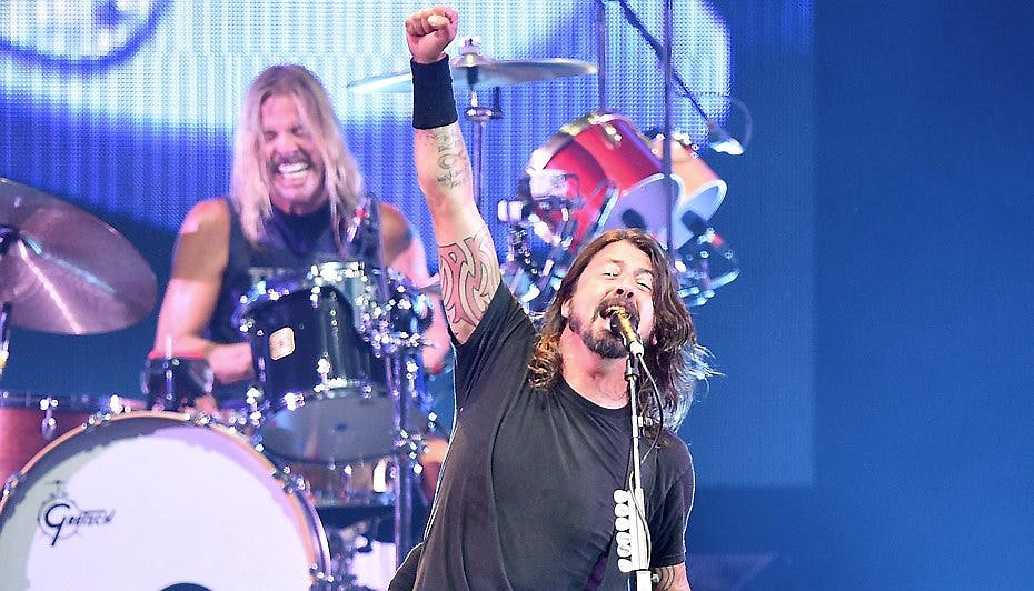Foo Fighters er et hardcore rockband - men inden i er forsangeren blød som smør