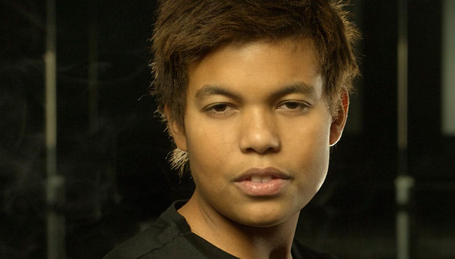 Babou var ved godt mod, da han var til forpremiere på den nye Justin Bieber-film