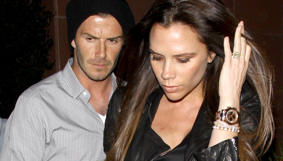 David og Victoria Beckham droppet for royale pligter