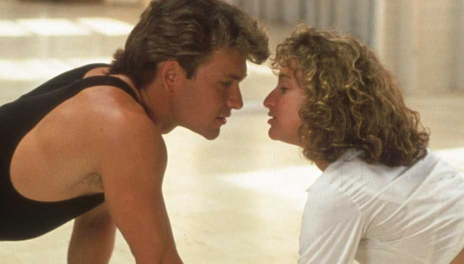 Patrick Swayze og Jennifer Grey i danseklassikeren Dirty Dancing fra 1987