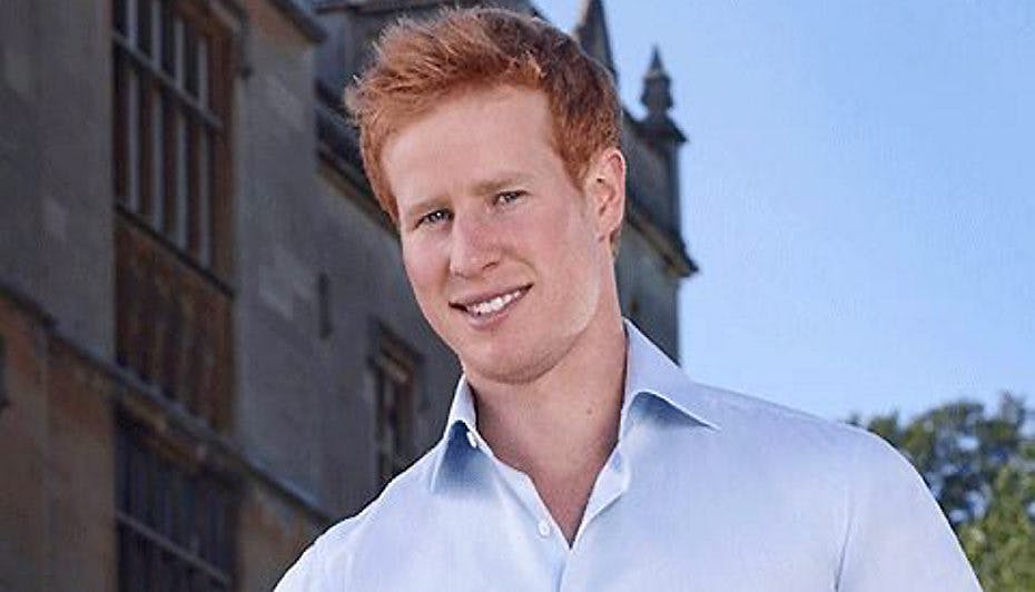 Det her ligner prins Harry, men det er den 27-årige skuespiller Matthew Hicks.