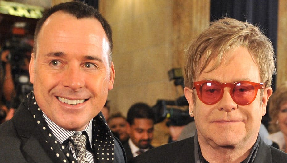 Elton John og David Furnish mødte hinanden i 1993