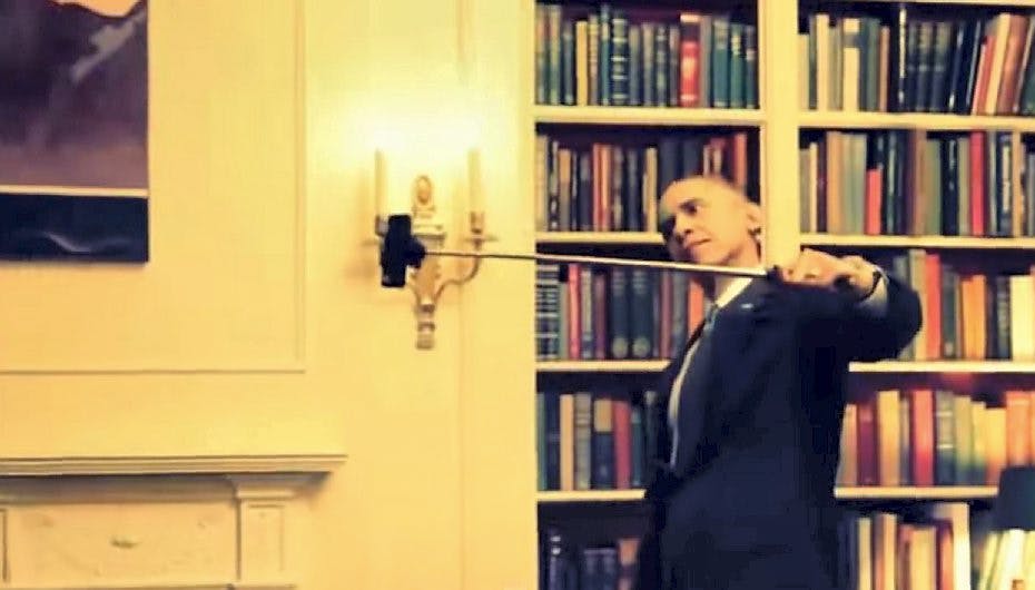 Obama er en mand med humor. Se selv i videoen nederst