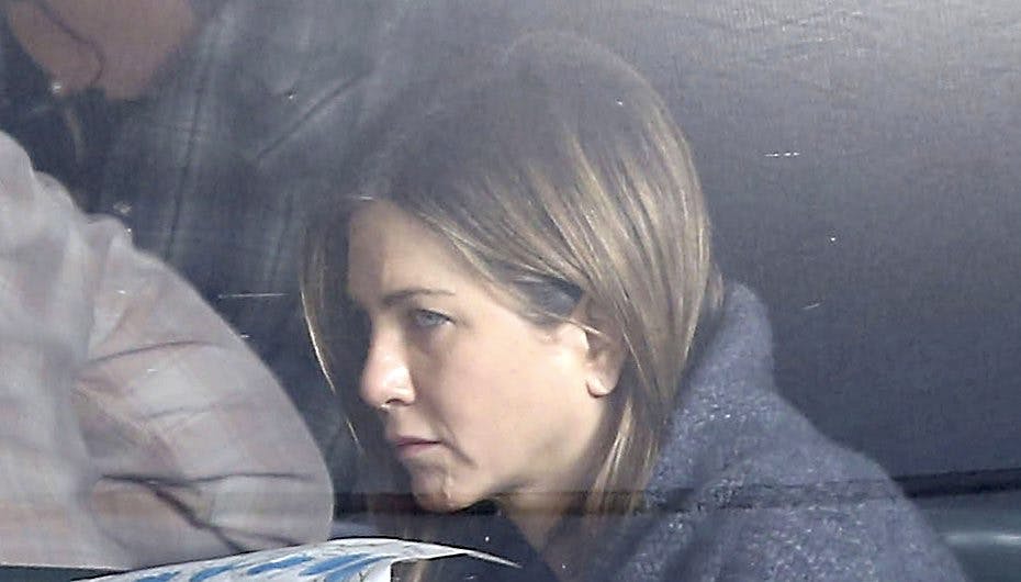 Jennifer Aniston ser ussel ud.
