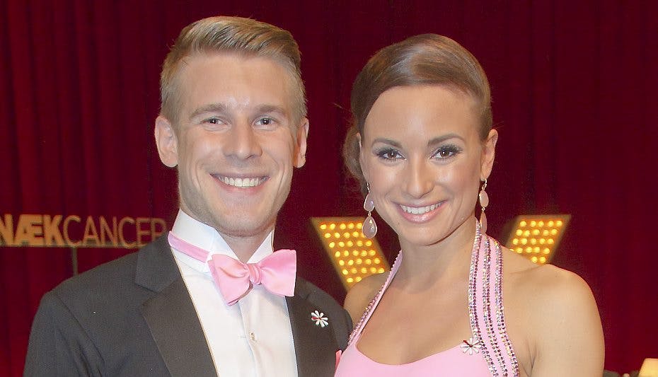 Claudia Rex kom til skade under fredagens "Vild med dans"