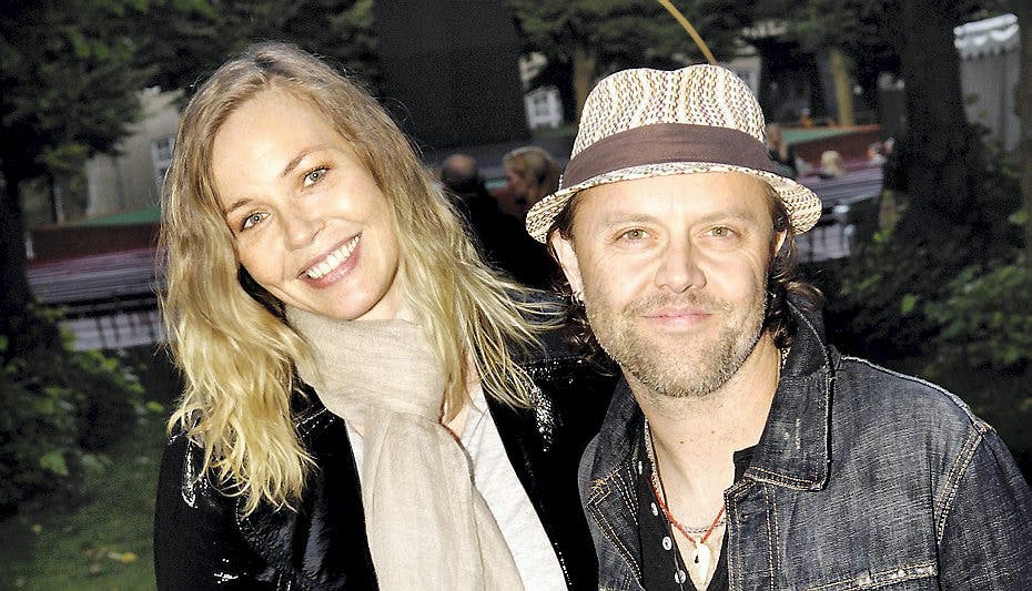 Kærligheden brast for Lars Ulrich og Connie Nielsen i sommeren 2012