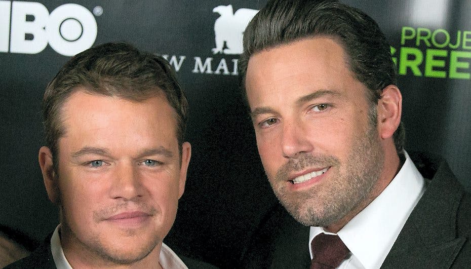 Matt Damon og Ben Affleck er bedste venner og bor på samme vej