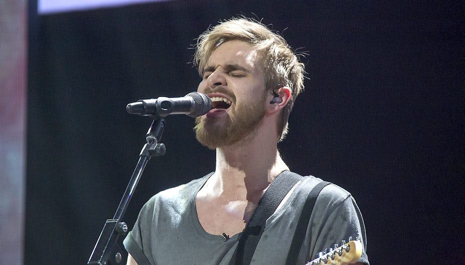 Jógvan er klar på aftenens finaledyst i X Factor i Boxen i Herning