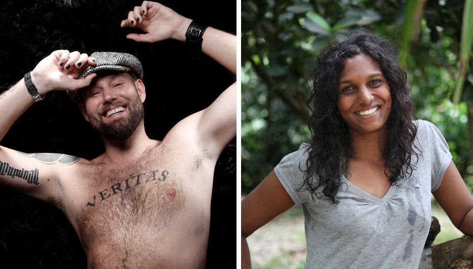 Der er næsten tale om ying og yang, når Marlene og Nicolai træder ind i ekspeditionen på mandag