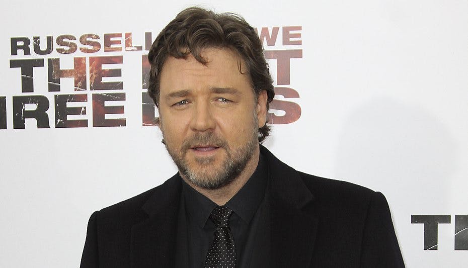 Russell Crowe fik sit store gennembrud som "The Gladiator"